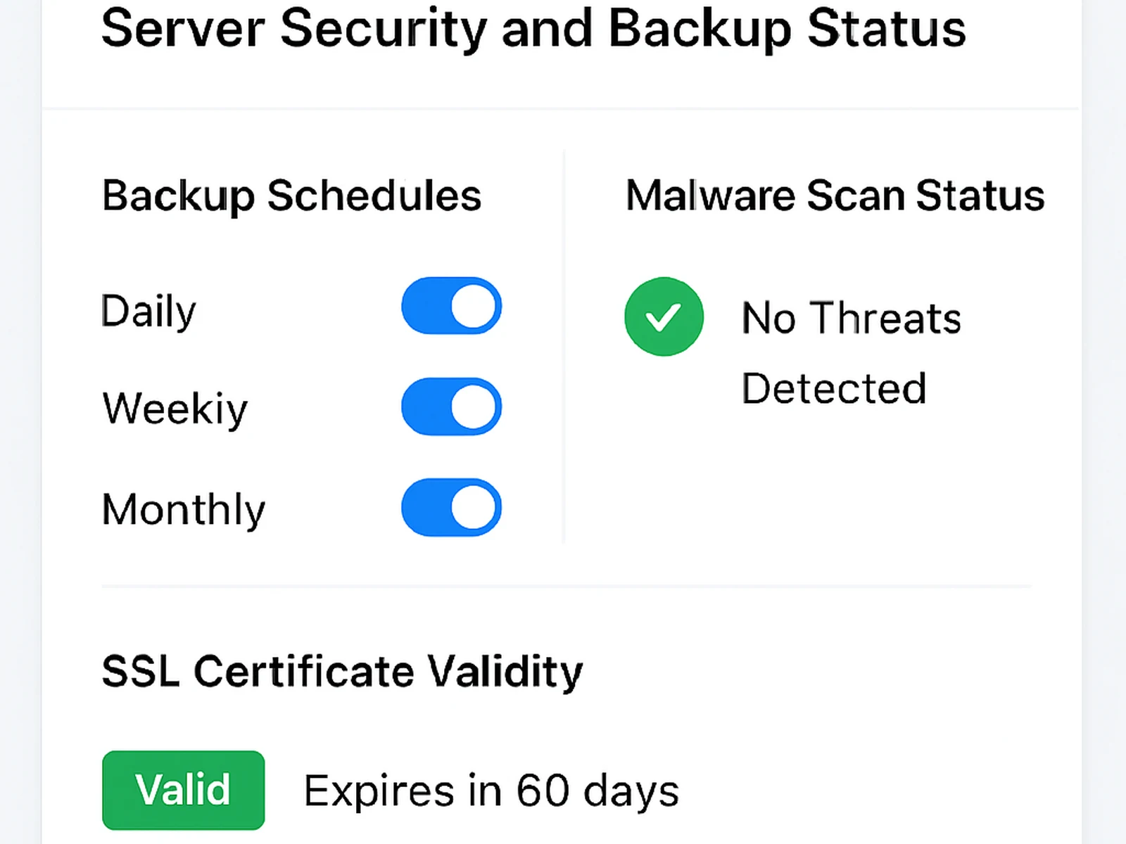 Website Care Plan detail